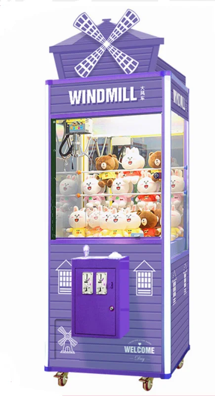 Cheap Uk Popular England Style Crane Claw Machine Telephone Toy Crane Machine For Shopping Mall