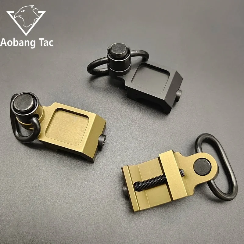 Tactical CNC DD QD Sling Attachment Mount Metal Toys for 20mm Picatinny Rail Sling Mount Outdoor Sport Slings Accessories