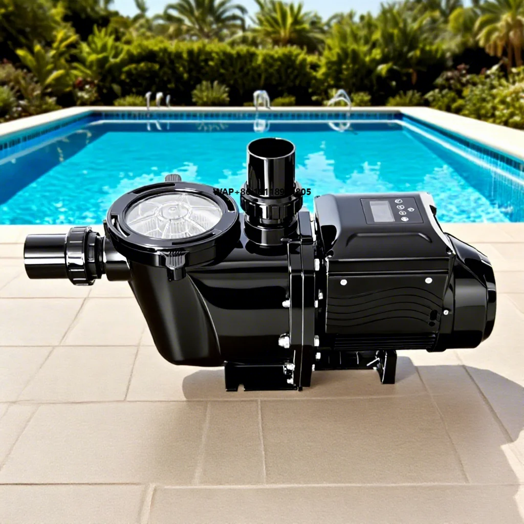 1/1.5/2/2.5/3 Variable Speed Water Pump for Swimming Pool/Water Park/Large Scale Aquaculture 316 Stainless Steel Shaft Core