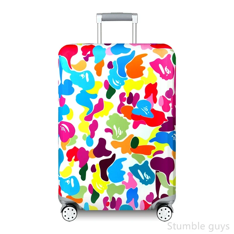 

Elastic Luggage Cover Protector Washable Durable Dustproof Suitcase Cover Essential For Air & Road Journeys 18-32 Inch