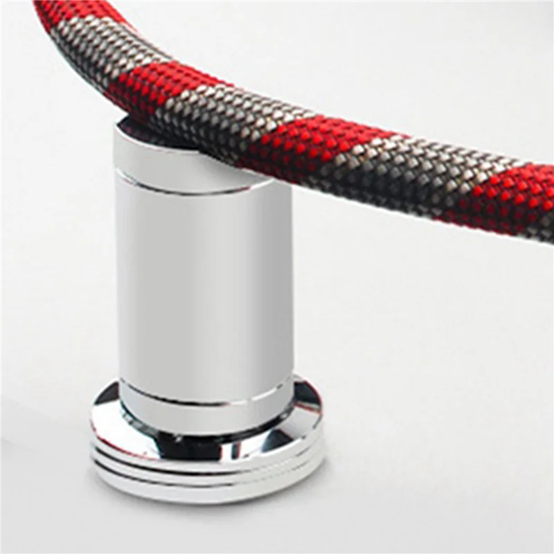 

B30C-2X Aluminum Alloy Adjustable Hifi Audio Line Feet Pad Amplifier Power Cable Bracket Wire Support(B)