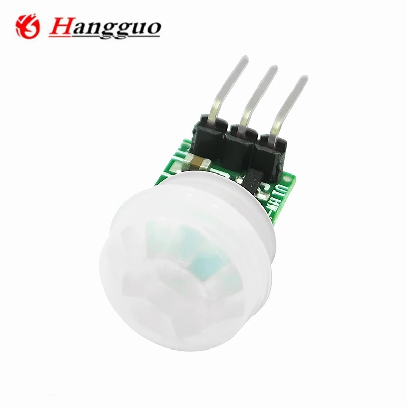 10PCS/Lot Mini IR Pyroelectric Infrared PIR Motion Human Sensor Automatic Detector Module AM312 Sensor DC 2.7 to 12V