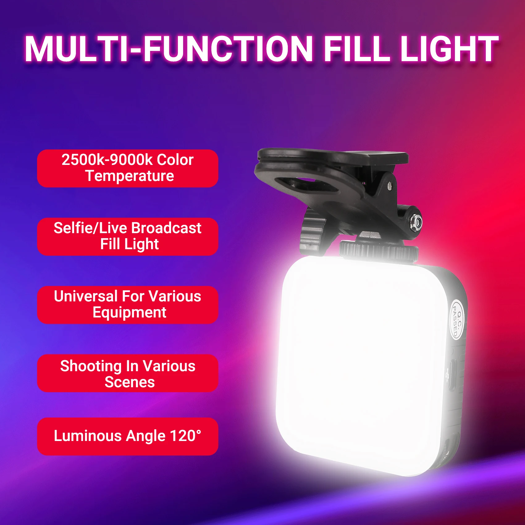 

Новая светодиодная лампа NewABNR 2500-9000K с цветовой температурой, CRI95+, прямое освещение, 68 светодиодов, для камеры, для съемки видео и влогов