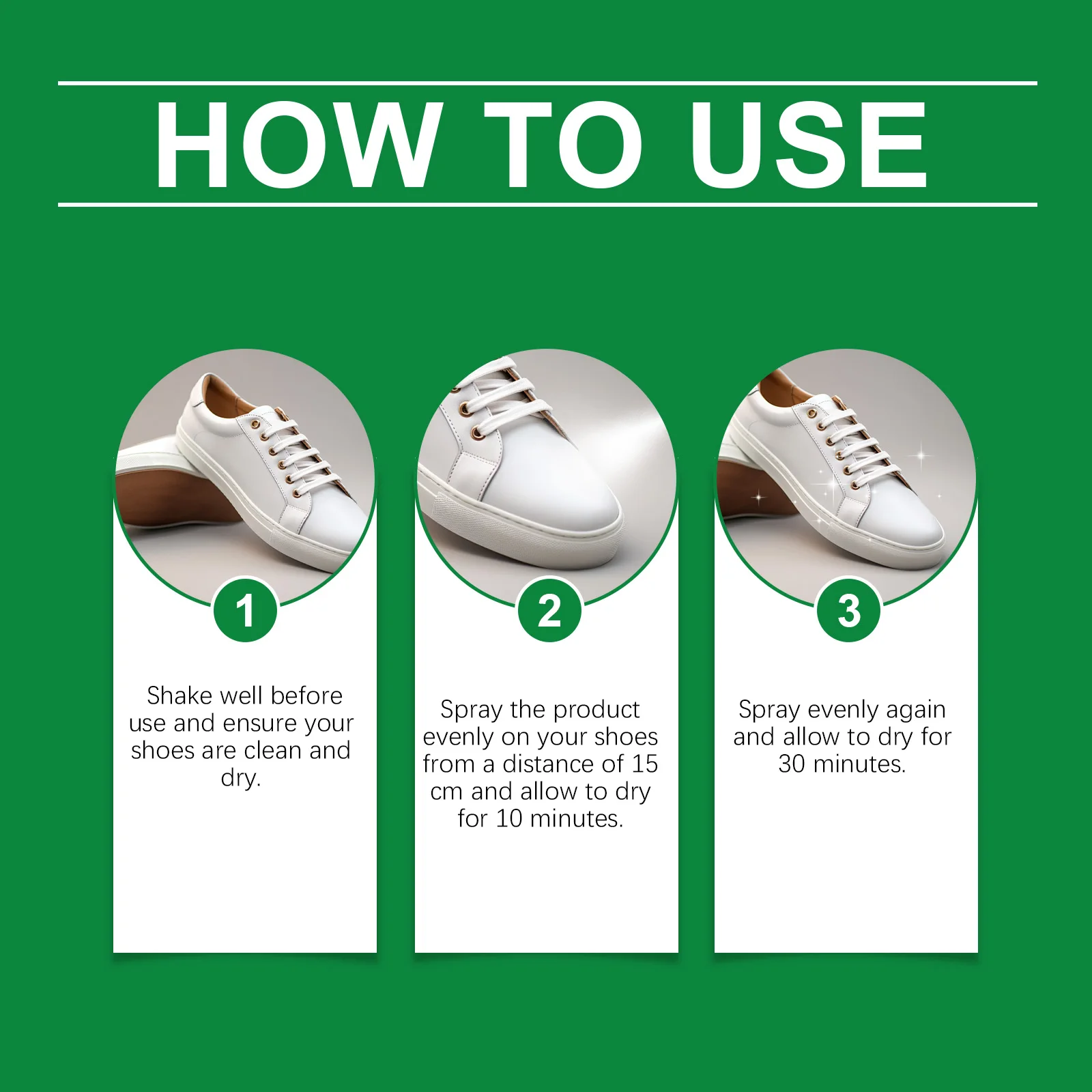 Instant Water Repellent Spray, Portable Anti-Fouling Shoe Protector, Invisible Shield for Rain & Stains