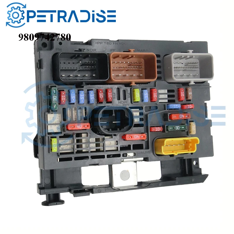 New Fuse Box Assembly BSM R02=R19 For Peugeot 3008 407 Citroen C5 C4 PICCASO Auto Parts OEM 9809742780 9664705980 9675877980