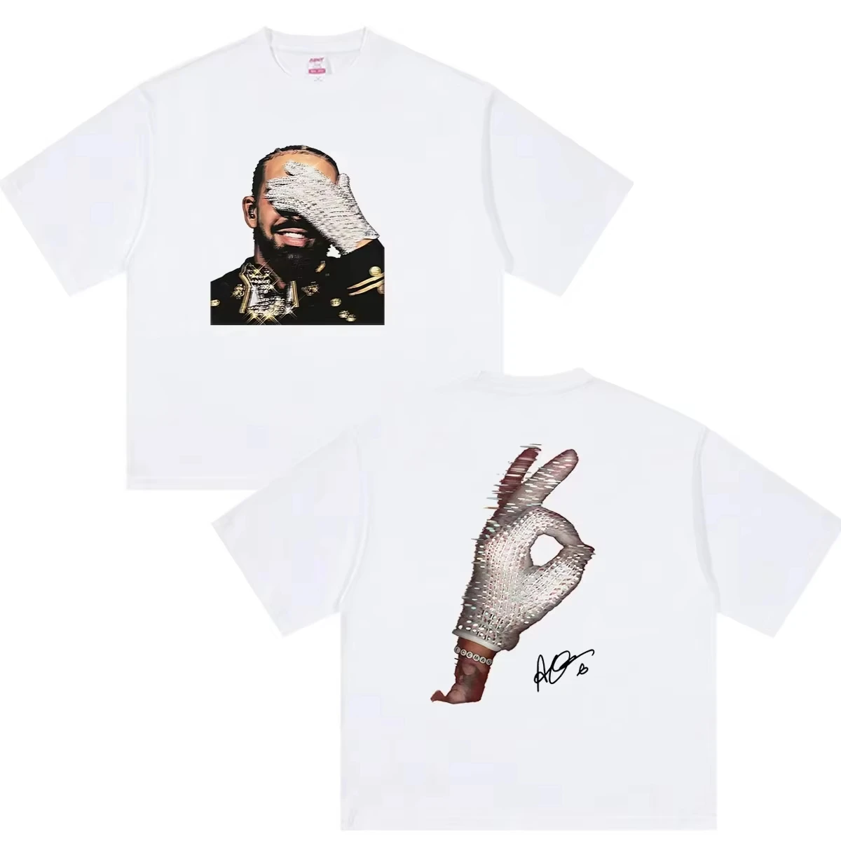 Drake ICEMAN 2026 Album Graphic Gothic Hip Hop Retro Loose Pure Cotton Comfortable Women And Men T-Shirt