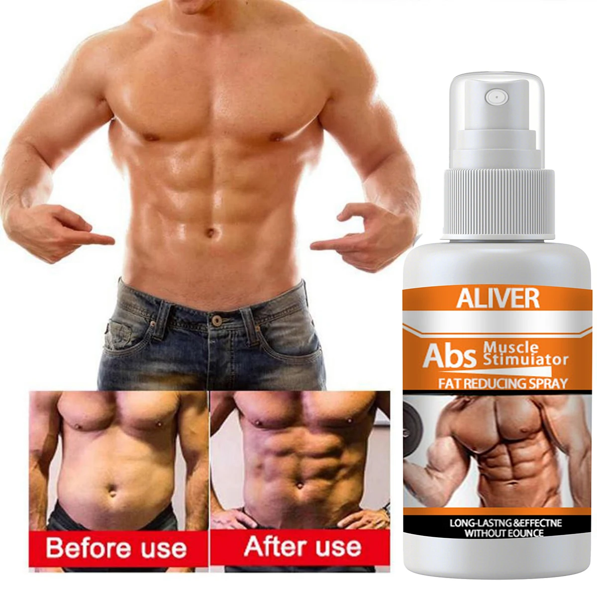 FAT REDUCING SPRAY improve circulation in slow to respond areas like your abdomen slim down easier