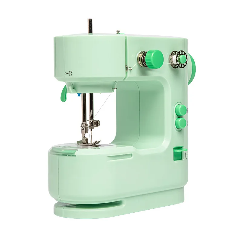 

Small Desktop Sewing Machines Electric Mini Thick Micro Multi-functional Sewing Machines Overlock Portable Home Naaimachines JTS