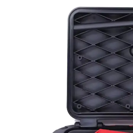 Tough Marine Square Deck Plate for access Hatch with Secure Locking Mechanism for Canoes Includes Waterproof Red Bag