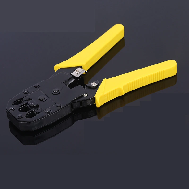 

RJ45 Crimping Tool Pliers Network Crimper Stripper Cutter Ethernet Clip Tongs RJ45 Cat6 Cat5e Cat5 Cat3 RJ11 Multi Function