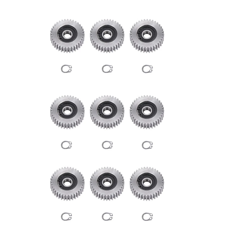 9 Pieces Gear Diameter:38 Mm 36 Tooth Thickness:12 Mm Electric Vehicle Steel Gear