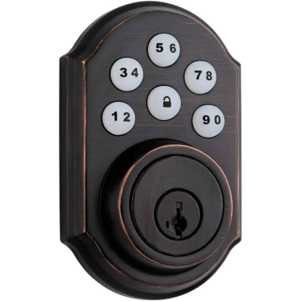 910 SmartCode Traditional Electronic Deadbolt with Z-Wave Technology