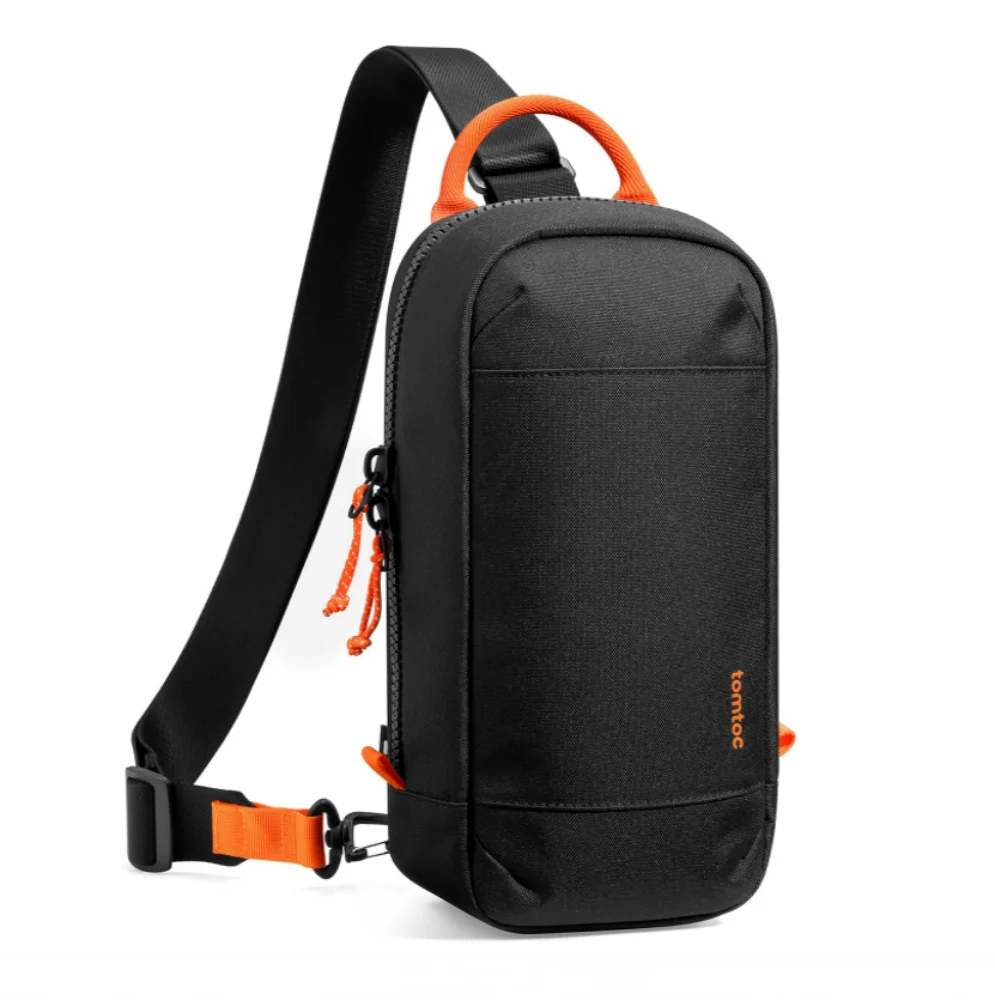 Sling Crossbody Bag for Nintendo Switch 2,Protective Travel Chest Carrying Gaming Pouch with 8 Game Cartridges Slot for Switch 2