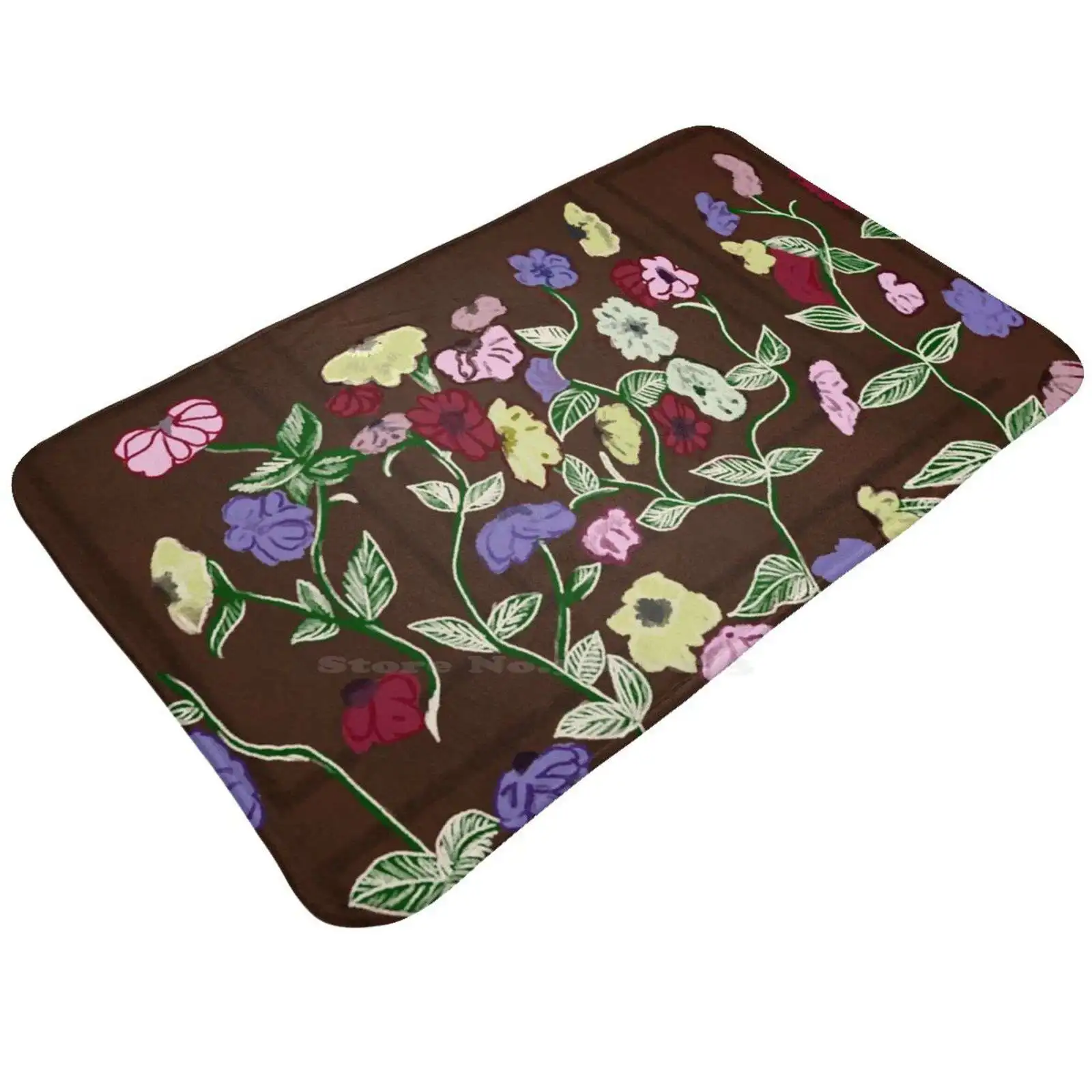 Taylor'S Floral Piano Door Carpet Foot Mat Home Rug Cushion Eras Tour Piano Floral Flowers Music Taylors Version