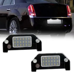 OEM-Fit License Plate Light Assemblies For Chrysler 300 300C 300S For Dodge Charger Challenger Dart Avenger Magnum 1pc or 2pc