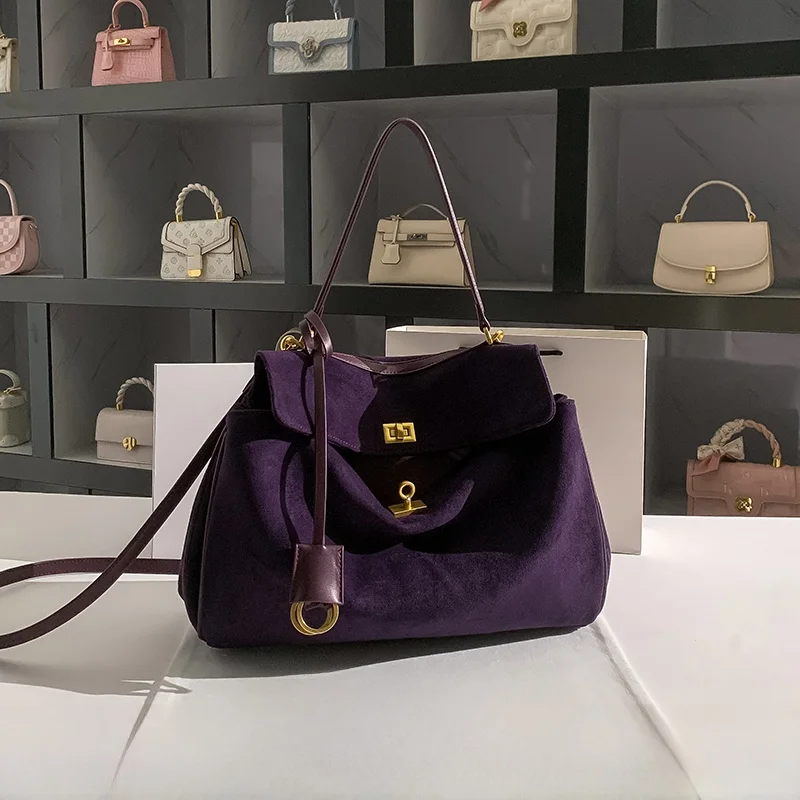 

Ma Jankles Гонконгская большая матовая сумка из искусственной кожи Capaci, женская повседневная сумка на одно плечо, осенне-зимняя сумка подмышками