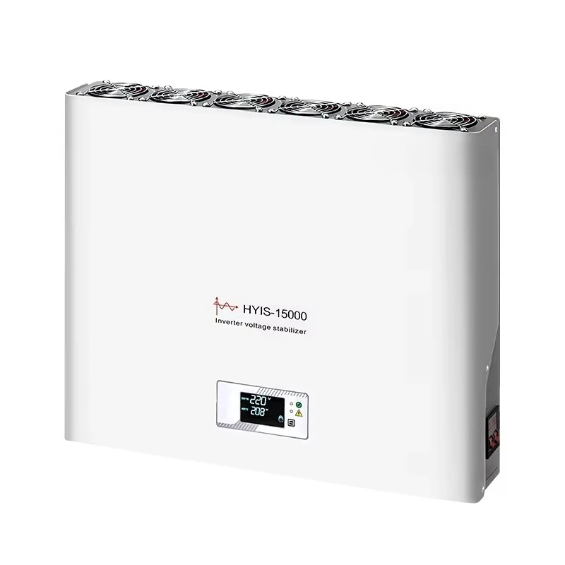 

2026 New HYIS-15000 Inverter Type 90-310V Single Phase 15000VA 220V 0ms High Precision Pure Sine Wave AC Automatic Stabiliz