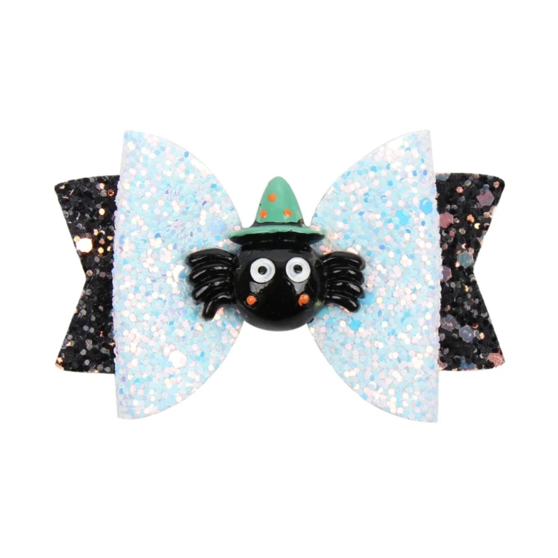 Pinzas para fantasma calabaza Halloween, accesorios para cabello para mujeres, niñas y niños pequeños