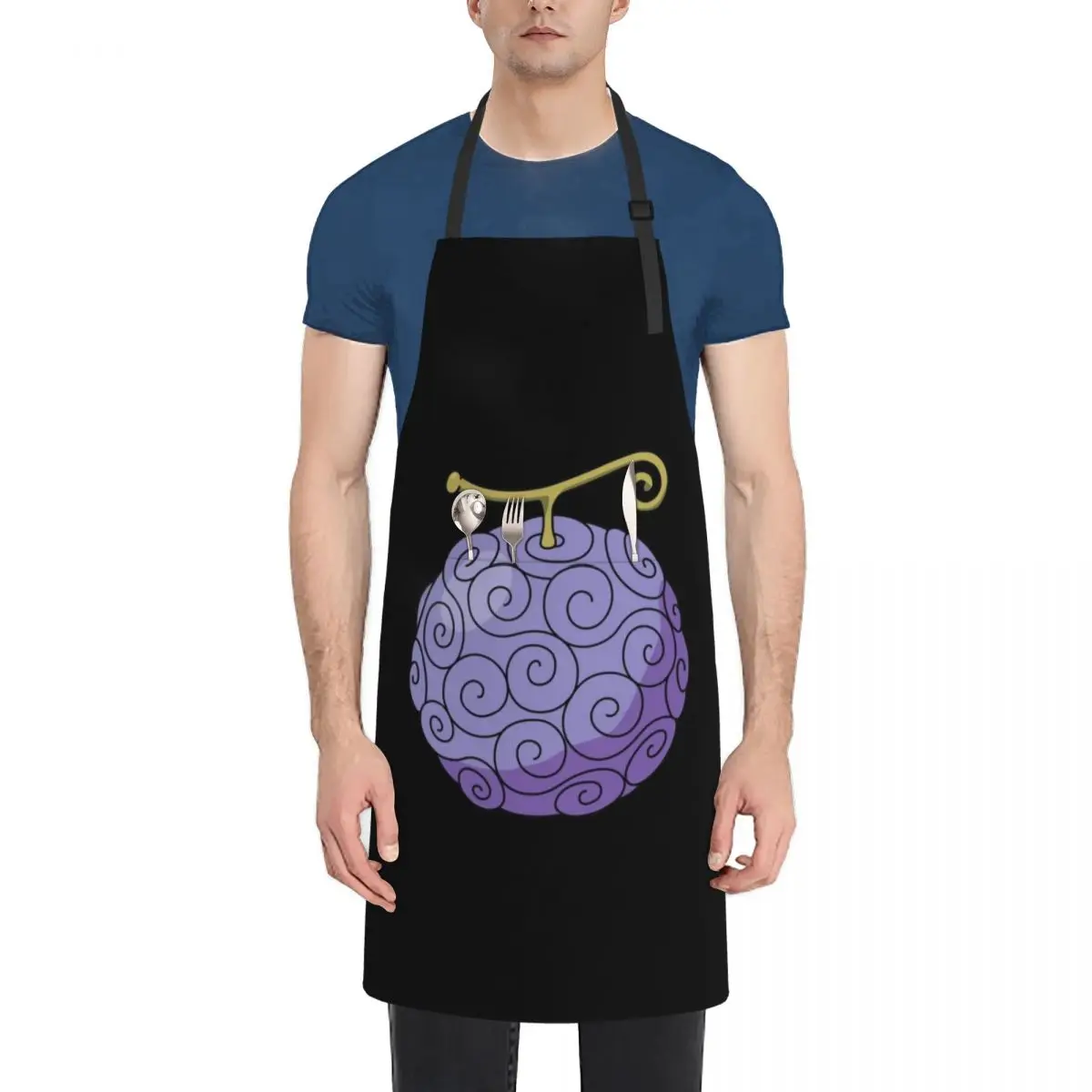 Gomu Gomu No Mi Devil Fruit Apron Barista Women's Dresses Apron