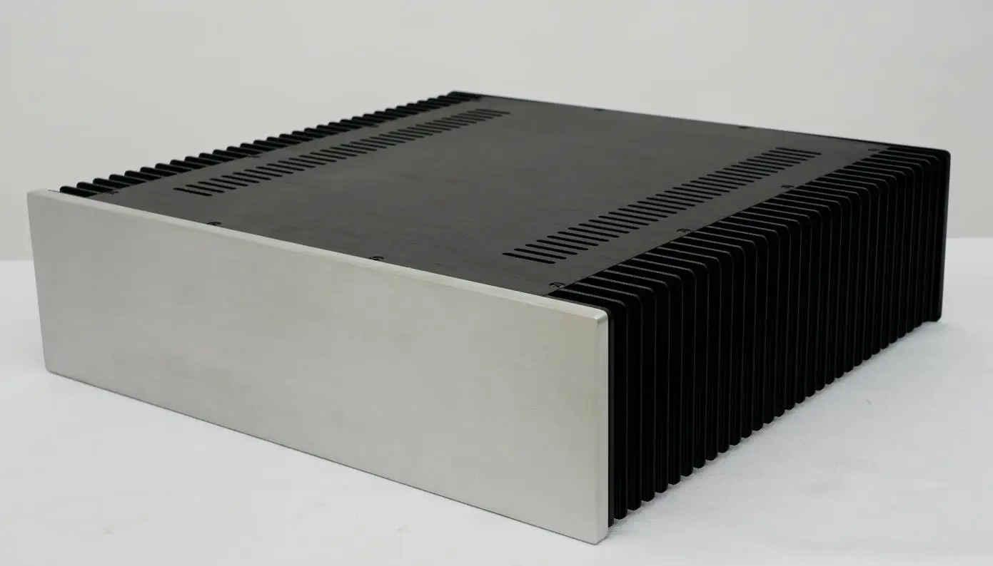 

Big size Full Aluminum Class A Power Amplifier Chassis DIY Box Pure Rear stage amp Installing shell 430X120X413mm