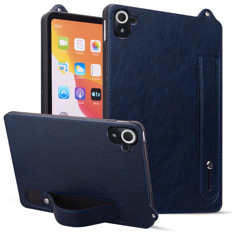 For Redmi K Pad Case 2025 PU Leather Soft TPU Stand Handheld Tablet Funda For Redmi K Pad / Xiaomi Pad Mini 8.8 inch Case Coque