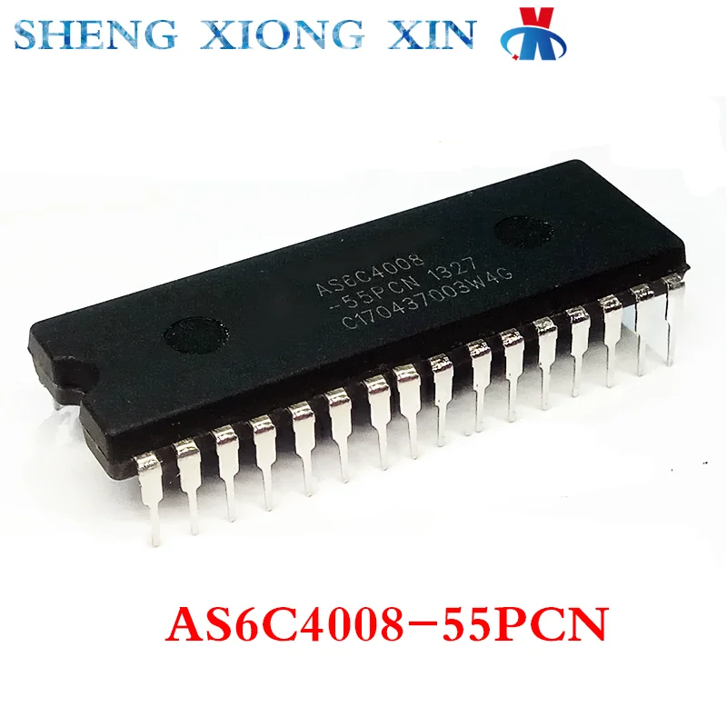 

5pcs/Lot 100% New AS6C4008-55PCN DIP-32 Static Random-Access Memory AS6C4008 Integrated Circuit