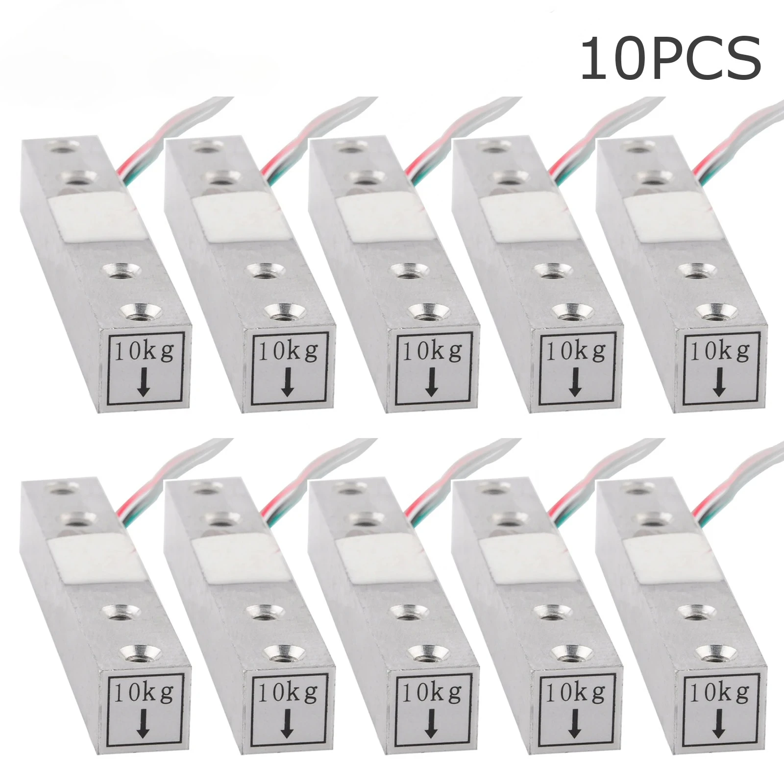 5-10PCS 1kg-20kg Aluminum Alloy Load Cell Weight Sensor for Electronic Scale HX711 Compatible