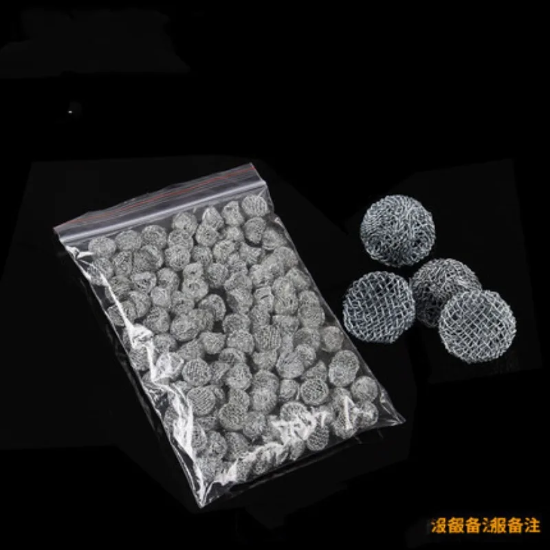 13/15/18/20mm 20pcs lot Hookah Water Pipe Tobacco silver filters Thick Multifunctional combustion-supporting smoking accessories