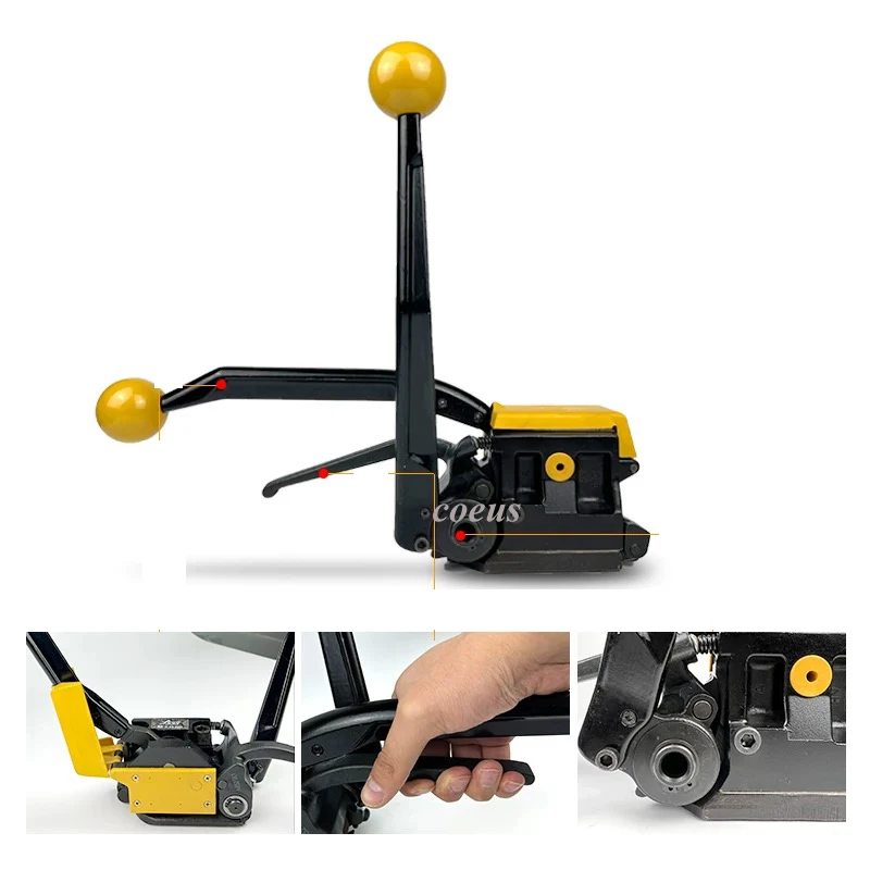 

Ручная бесшовная стальная обвязочная машина, обвязочная машина, стальной ремень, упаковочное оборудование, обвязочное оборудование