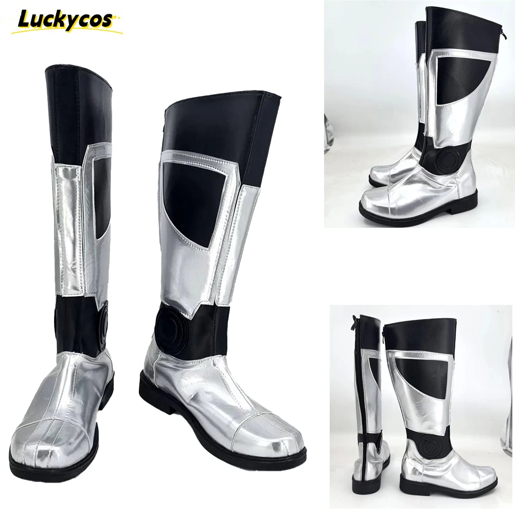 変装ダースコスプレ靴モールブーツ宇宙戦闘ファンタジアベイランスコール靴ハロウィンカーニバル衣装男性アクセサリー