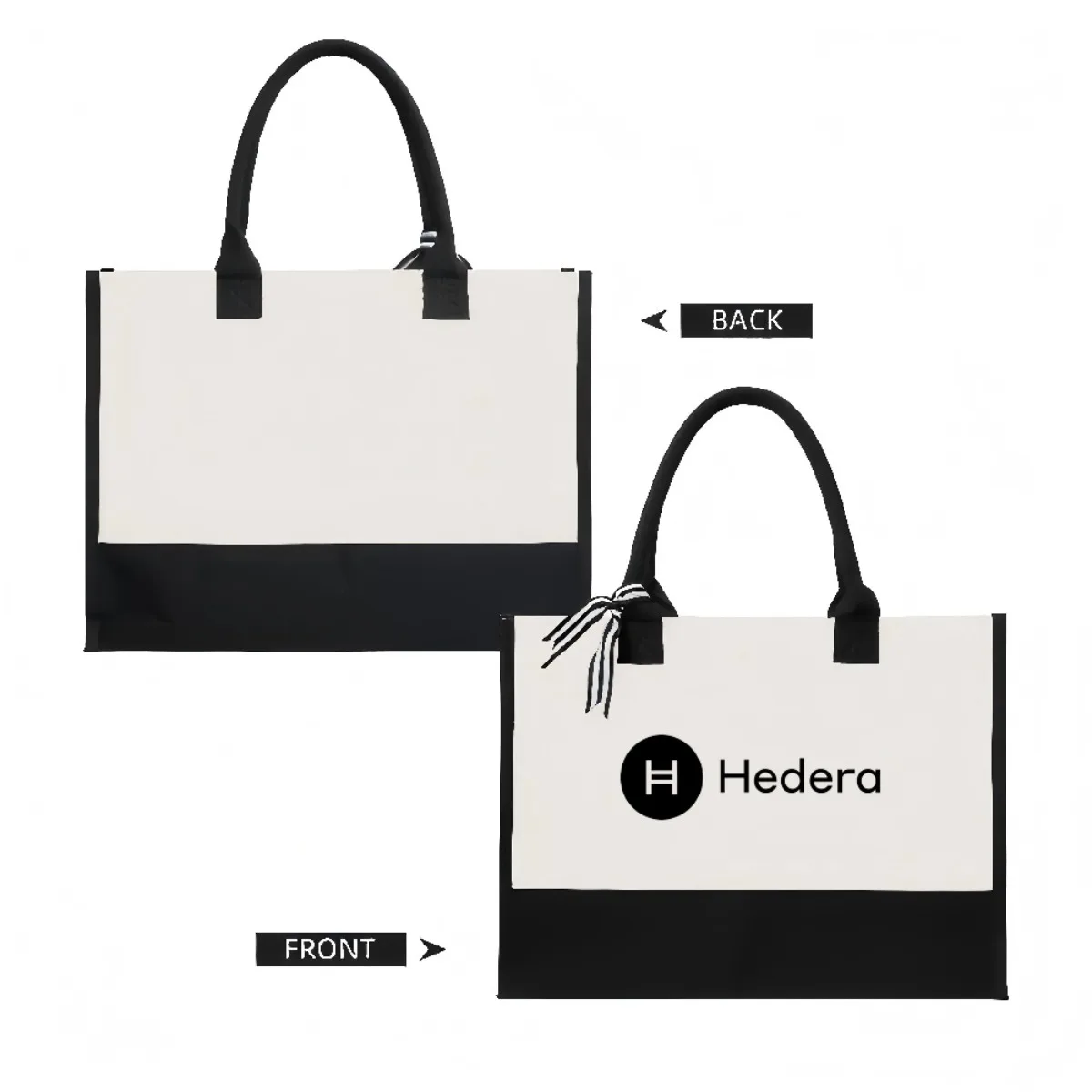 HEDERA 2026 وصول جديد موضة عملية واسعة قابلة لإعادة الاستخدام حمل حقيبة نمط طباعة 2 لهجة الثقيلة حقيبة كتف كبيرة للجميع