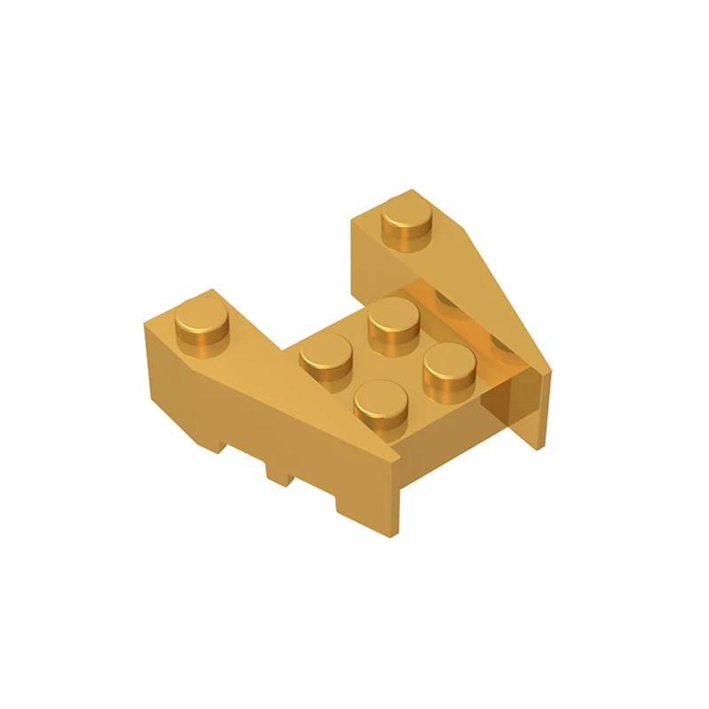 Gobricks 10PCS Brick Wedge 3x4 com Stud Notches Compatível Com 50373 Brinquedos Montam Blocos de Construção Técnico 2022