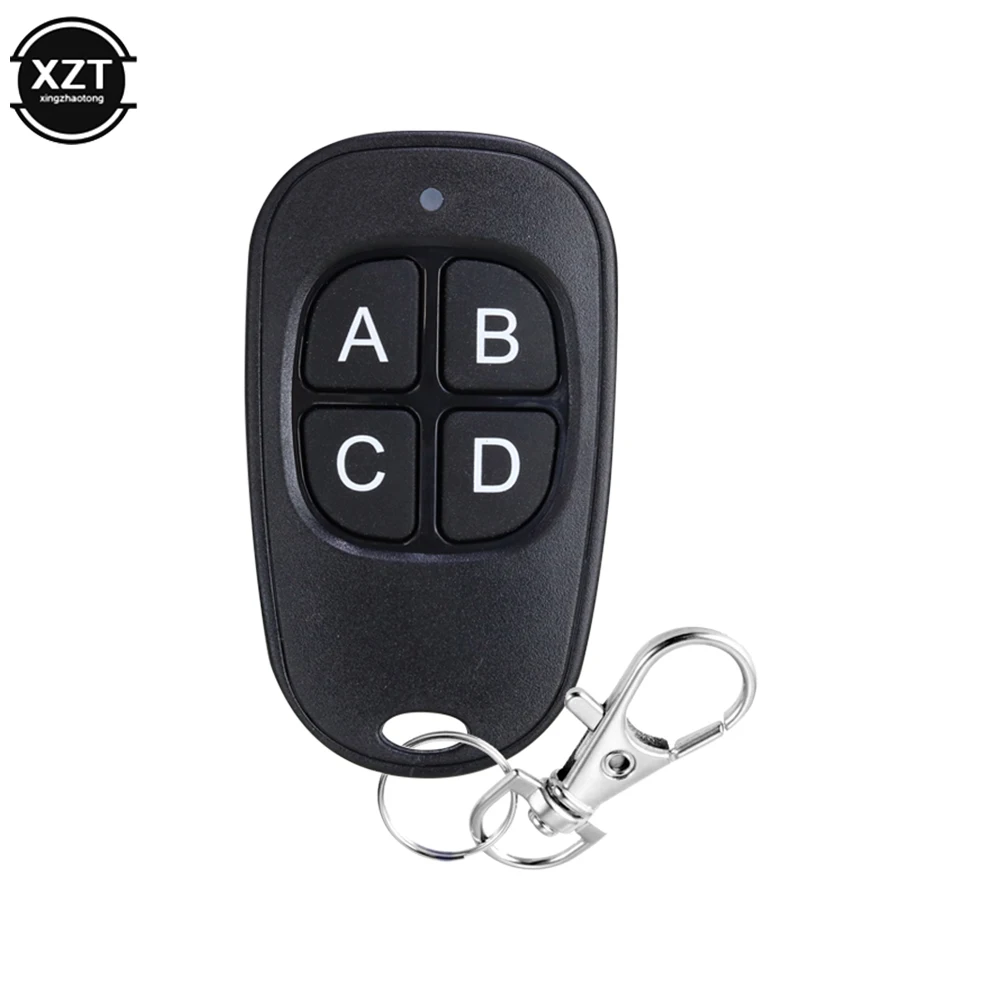 Universal 433MHz Remote Control Wireless 4 Keys Copy Universal Remote Control Clone Electric Door Garage Copier Key