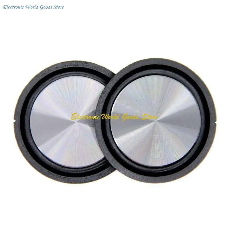 2 PCS Woofer Radiator Bass Passive 48/56/78mm Speaker Accessories DIY Home Theater Audio Speaker Bass Diaphragm