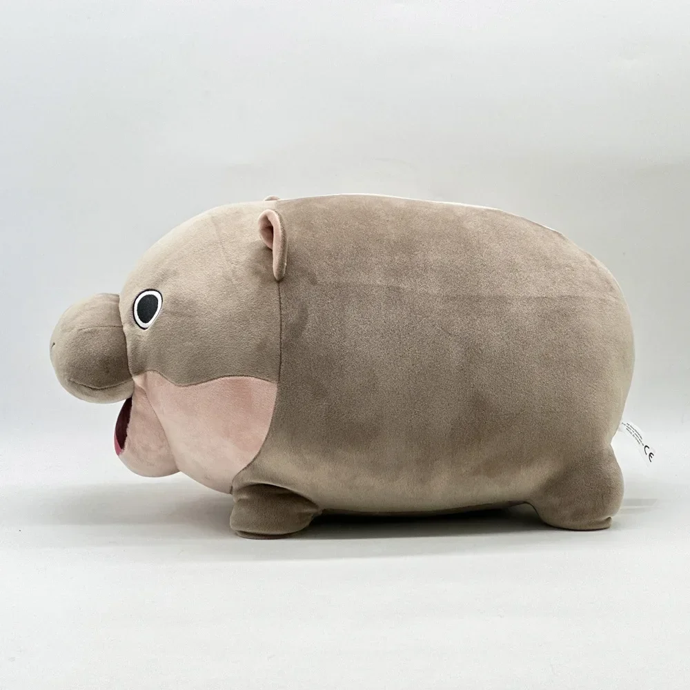 Jouet en peluche Hipryotamus Moo Deng pour enfants, coussin en peluche doux, oreiller de dessin animé mignon, cadeau de Noël, décoration de chambre, jouets