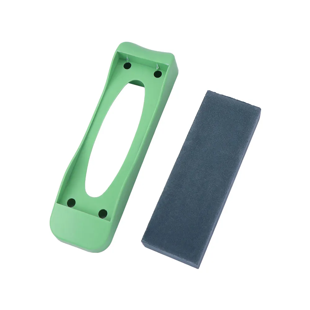 Easy to Use Double-Sided Whetstone High Hardness Random Color Sharpener Anti-Slip Base Premium Grindstone Food