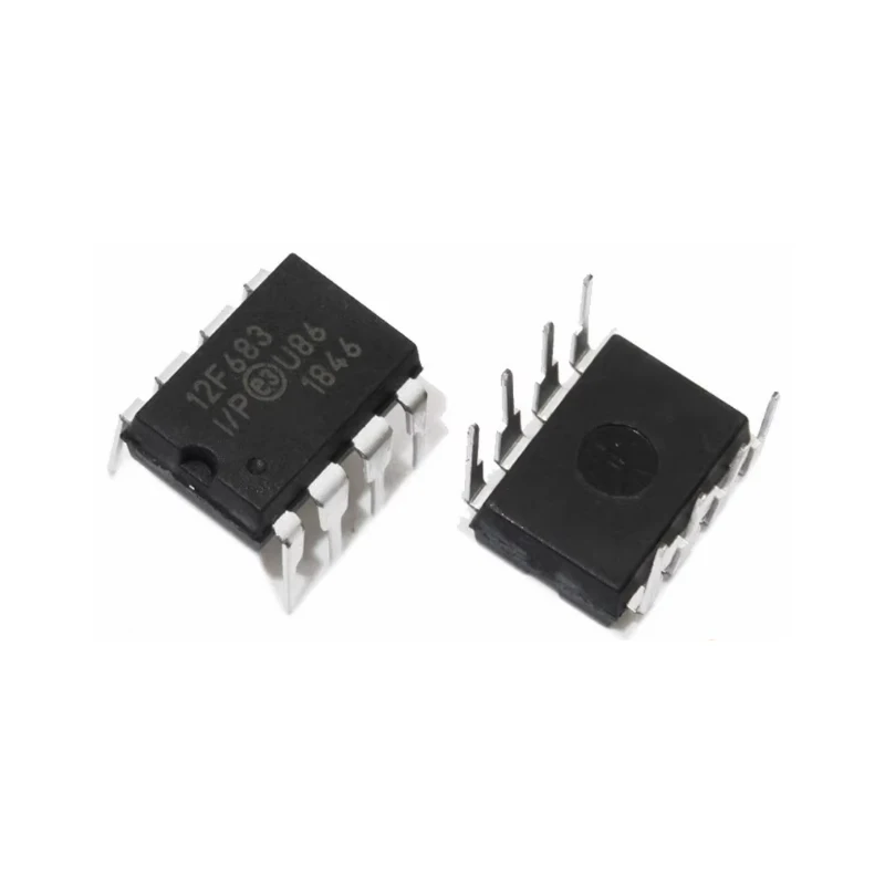 

10-50pcs/lots PIC12F683-I/P DIP8 PIC12F683 12F683-I/P DIP 12F683 DIP-8 Quick delivery of spot inventory