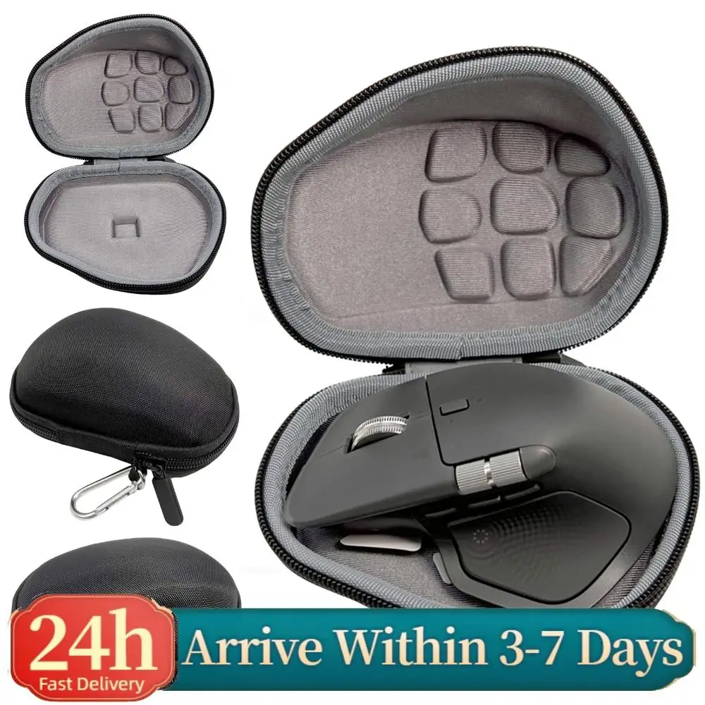 

Hard Case Replacement for Logitech MX Master 4/3/3S Wireless Mouse Hard Travel Case Replacement with Carabiner Clip