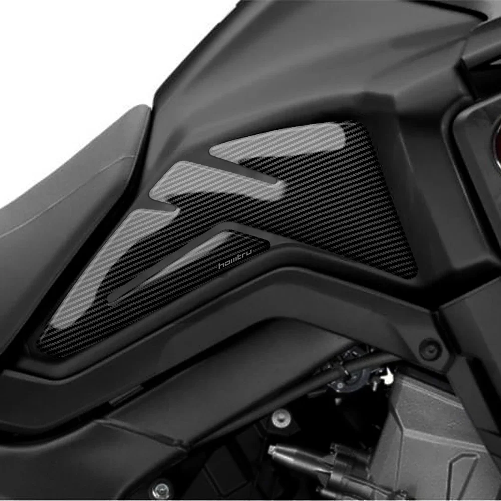 Genouillère de Protection Latérale en Carbone Précieux, pour Moto Honda Africa Twin ADV 2016-2022