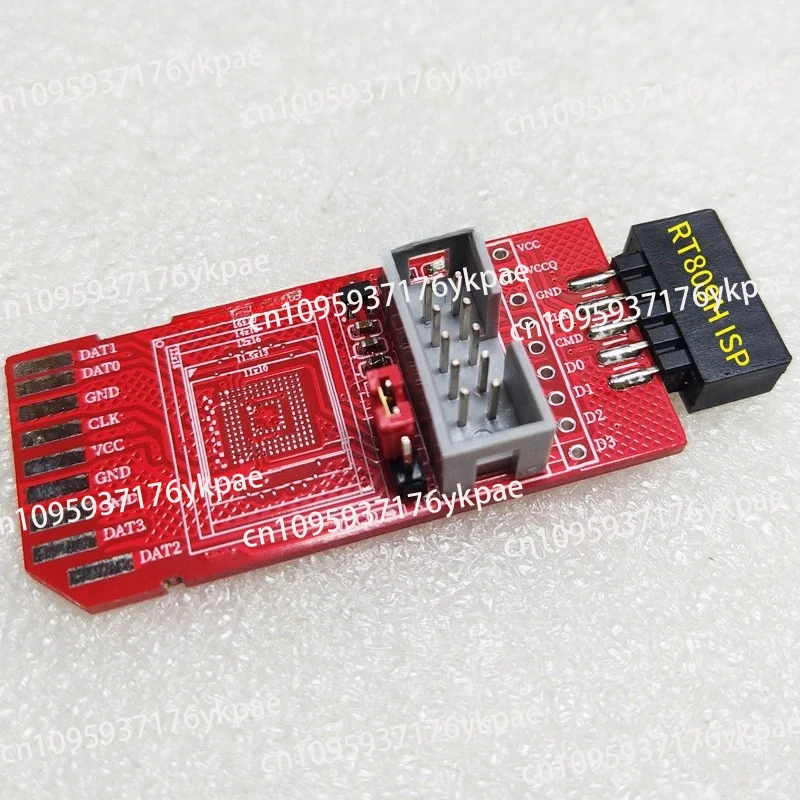 Extremely fast eMMC simple reader board BGA153.169 SD interface RT809H-ISP 1.8V support