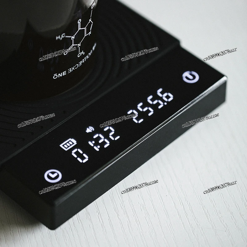 Hand Brewed Coffee Household Coffee Beans Weighing Chronograph Cube