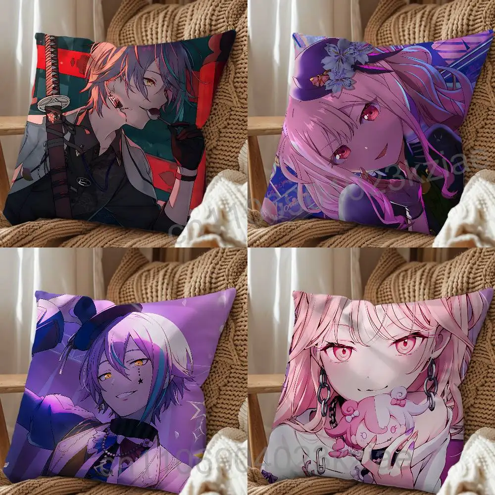 Akiyama Mizuki Kamishiro Rui Project SEKAI room decor para regalar living cushion cover bedroom room bed pillow cover