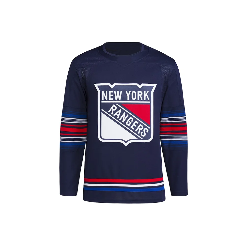 24-25 Adult New York North American Hockey League Jerseys Training Jerseys Sports Jerseys With Long Sleeves 86 Number Shesterkin