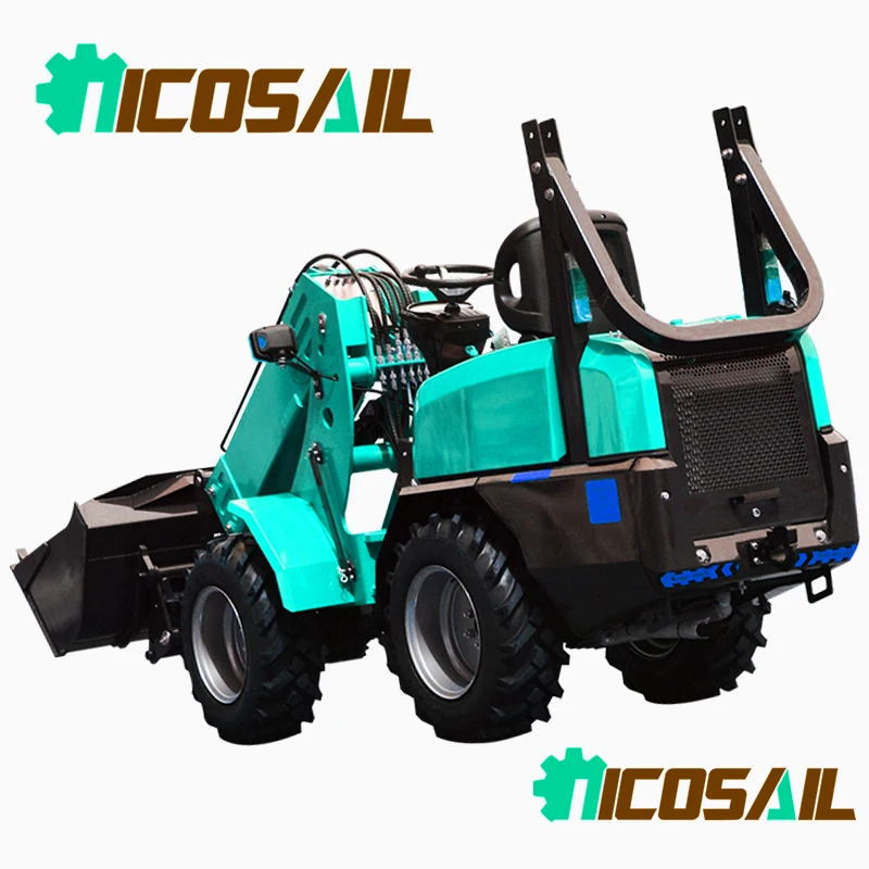 

CE EAC EURO5 telescopic wheel loader diesel driven arm compact loader new hot selling model