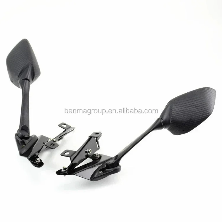 Motorcycle parts Side view rear view mirrors with bracket