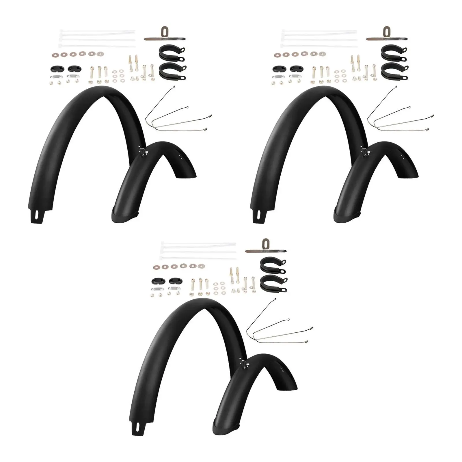 Bicycle Fenders Widen Thicken against Splashing Water Dust Bicycles Tire Protector Mountain Bike Mudguards Mountain Bike Fenders