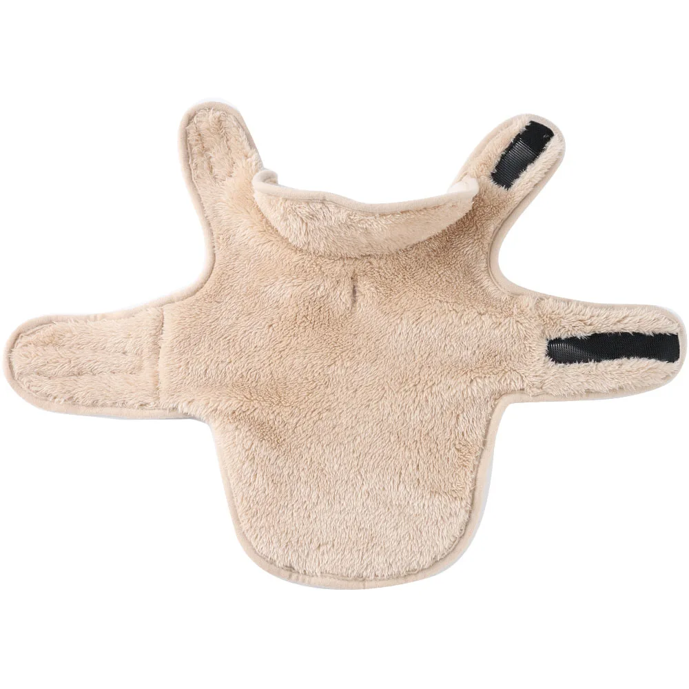 Wendejacke für große Hunde, warmer Fleece-Wintermantel, verstellbar, Stehkragen, Haustierweste, Hunde- und Katzenkleidung für Labrador Golden Retriever – Detail 26