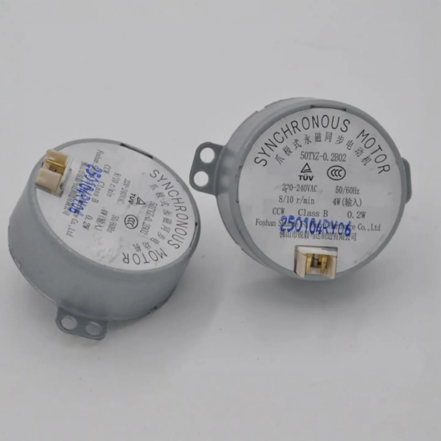 1pcs 50TYZ-0.2B02 Ruiyi motor heater claw pole permanent magnet synchronous motor 220V slow speed