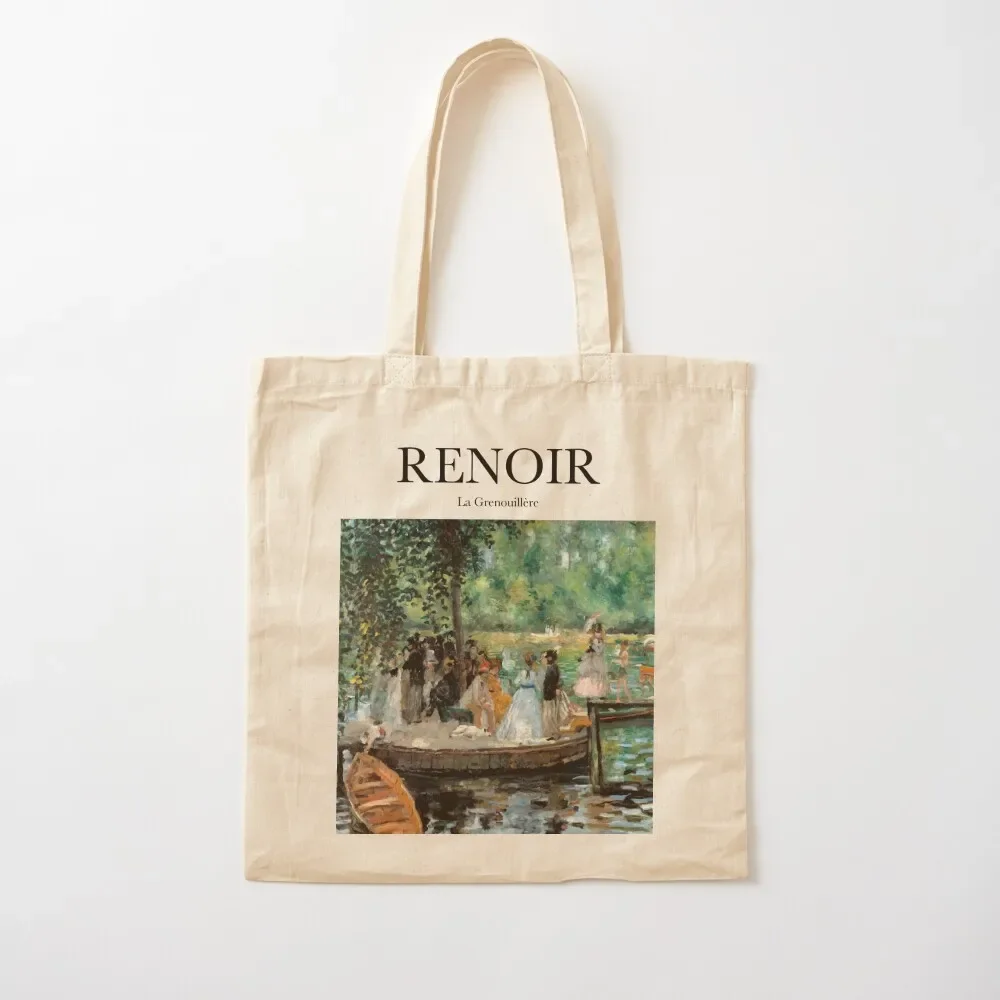 

Renoir - La Grenouillère Tote Bag Shopping bags Handbags Canvas Tote Bag