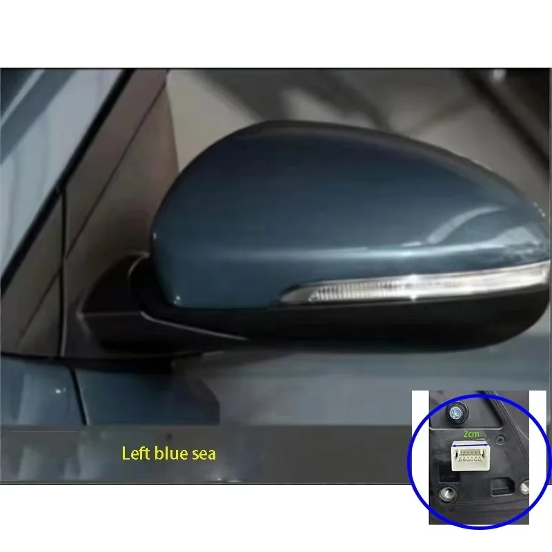 For Hyundai Tucson 2016-2019 Auto Parts Electric Folding Heating Mirror Rearview Mirror 8-Wire Assembly 87610-D3060 1PCS NEW